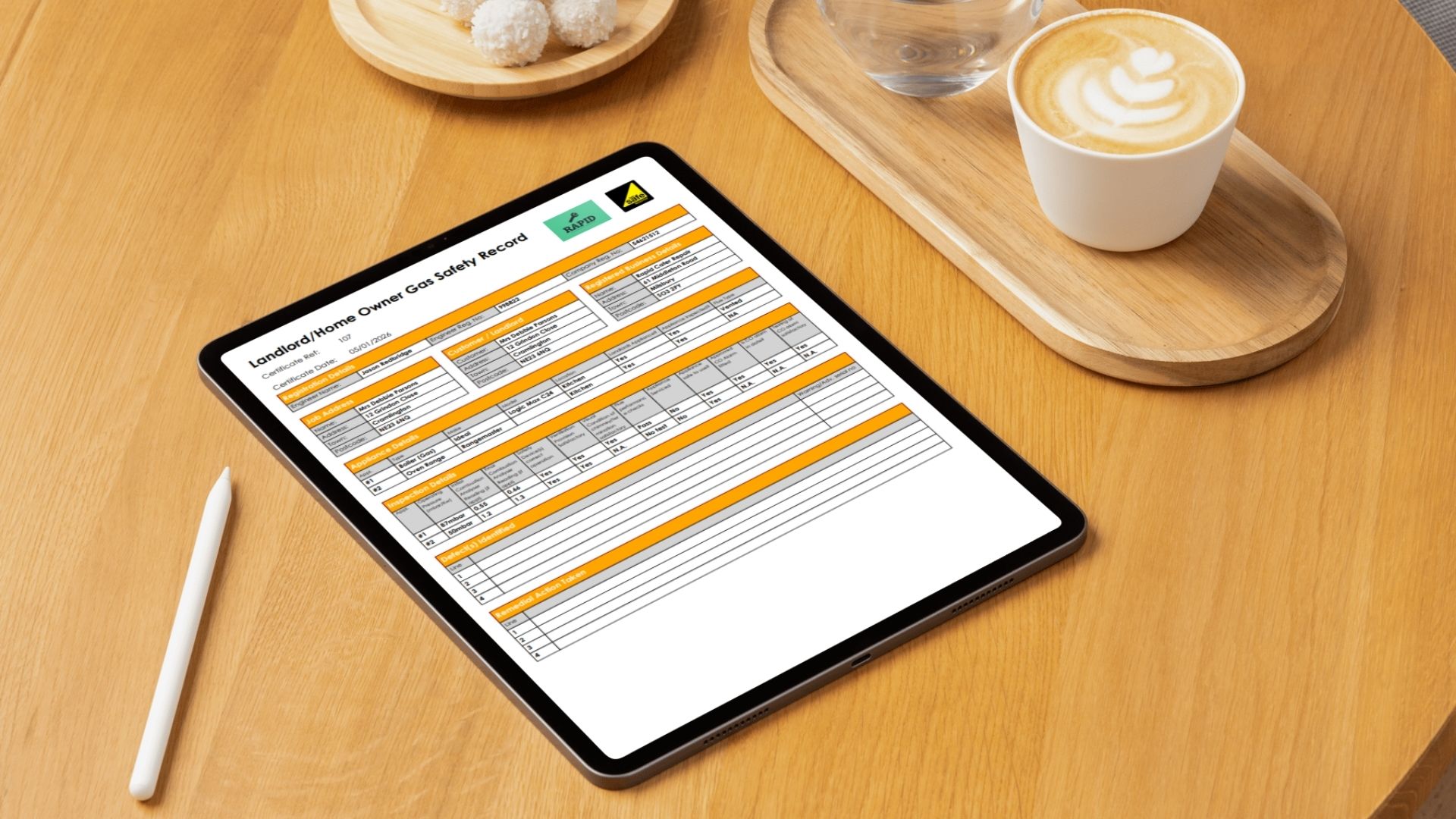 Industry compliance features are built in to our field management software