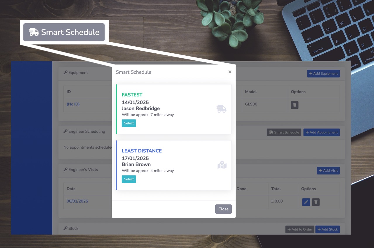 Field management software that features smart scheduling to save time and money